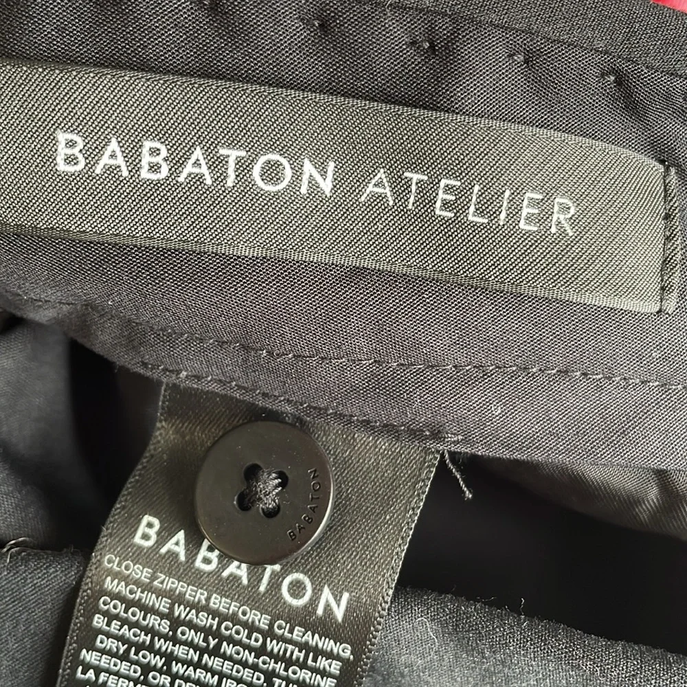 Babaton Black Aria Ankle Pants